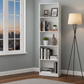 Mila Arctic White Bookcase