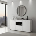 Royce White 3 Door Sideboard