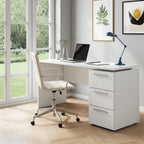 Amur Arctic White Computer Office Desk Table