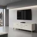 Dariqon Cashmere And Oak Effect 154cm TV Unit