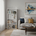 Thomas White Slim Low Short Bookcase