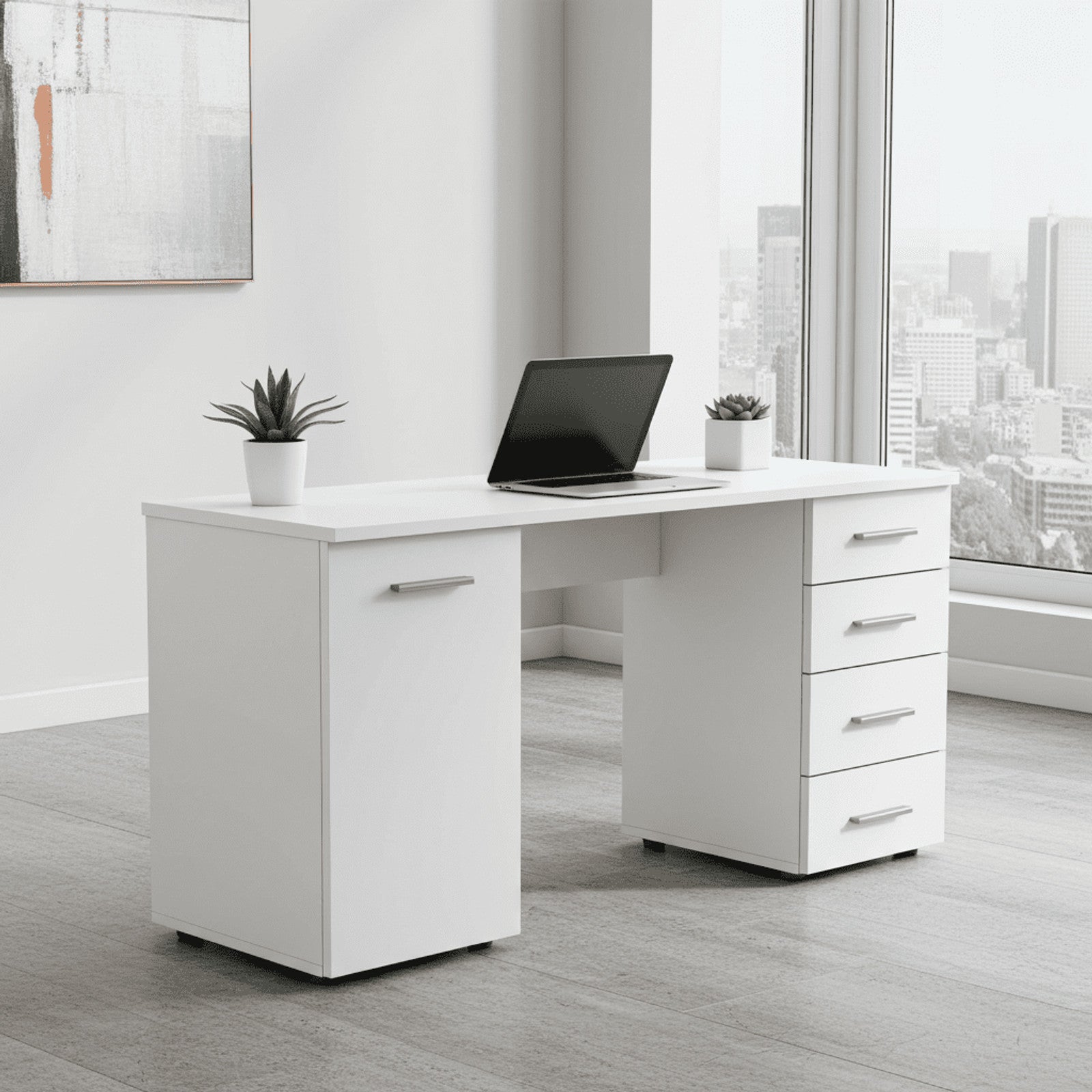 Libro Matt White Desk