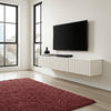 White Slat Effect Finish