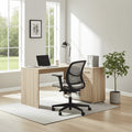 Carin Corner Flexi Desk Oak Effect