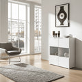 Santino White Gloss Display Cabinet