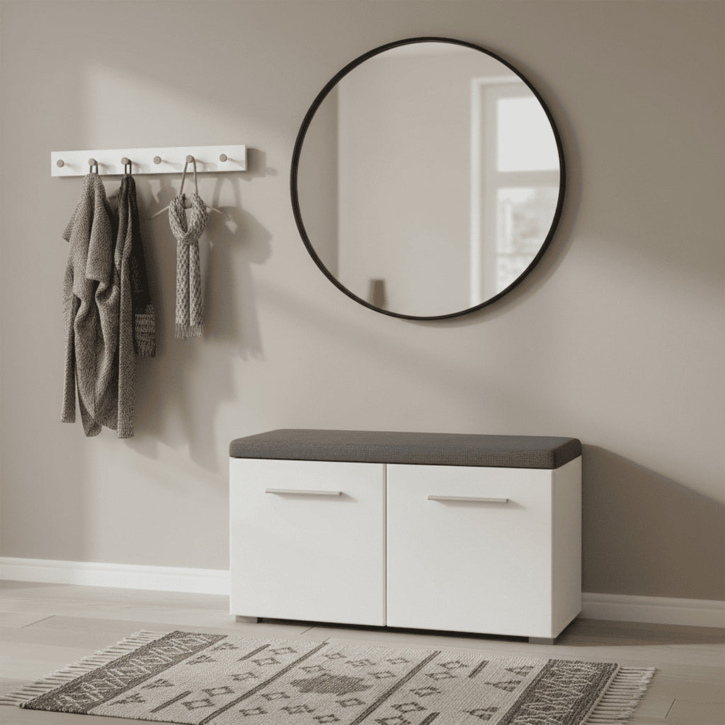 Beny White Gloss Hallway Storage