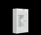 Ice White High Gloss Wide Display Unit