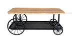 Craft Wheel Coffee Table