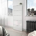 Zappa Shoe Cabinet White Gloss