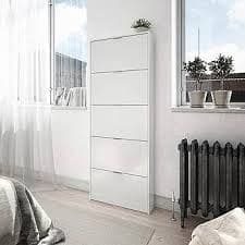 Zappa Shoe Cabinet White Gloss — main product view