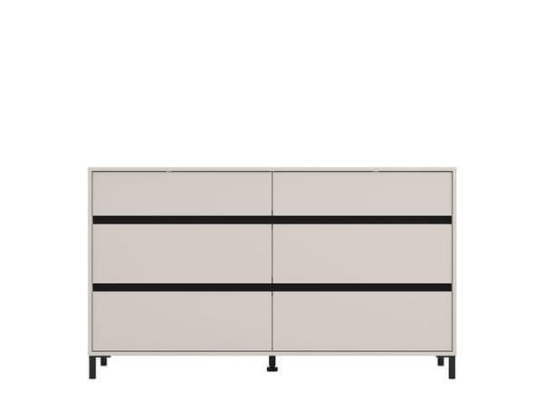 Zavaro Cashmere Wide Chest Of Drawers